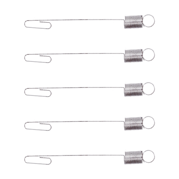 5 stk. Regulatorfjær Slitsterk Jern Returfjær 699056 for Hageutskifting