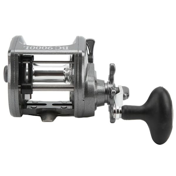 BC9000L Metall Trolling Rulle Fiske Rullar 3.6:1 Hastighet Baitcasting Fiske Rulle Vänsterhänt