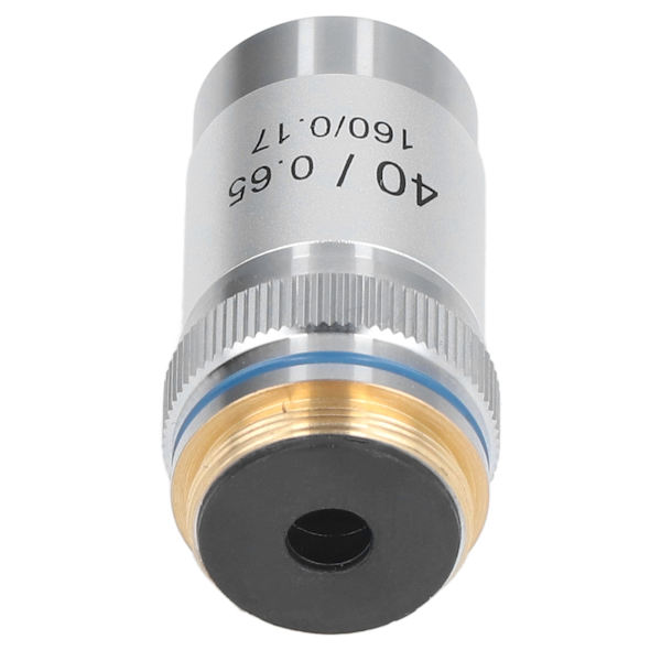 【NX】Achromatic Microscope Objective 40X High Magnification 20,2mm Interface Standard RMS Silver