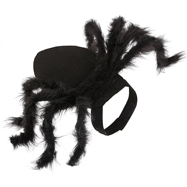 Husdjursspindeldräkt Halloween Husdjursspindelkläder Hund Katt Skräcksimulering Plyschspindlar Klä upp kostym