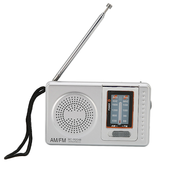 Bærbar radio DSP Chip AM FM transistorradio med indbygget højttaler til hjemme- og rejseunderholdning Nødsituation på arbejdspladsen