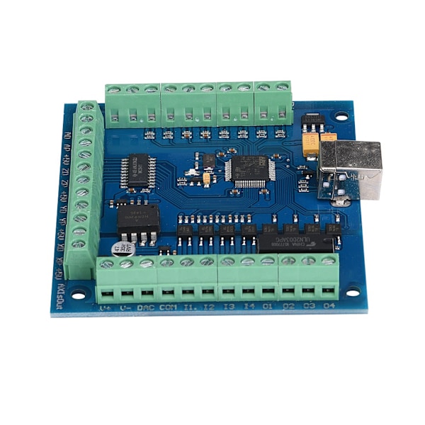 MACH3 USB 4-akselinen 100KHz USB CNC-liikkeenohjauskortti Breakout-levy kaiverrukseen