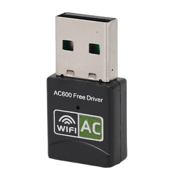 USB WiFi-adapter 600 Mbps Dubbelband 2.4G 5.8G Stöder AP-läge IEEE 802.11g Trådlös Nätverksadapter för Laptop Dator