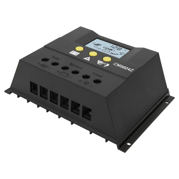 Solar Charge Controller PWM Lader Regulator med Temperatur Sensor CM5024 12V24V50A