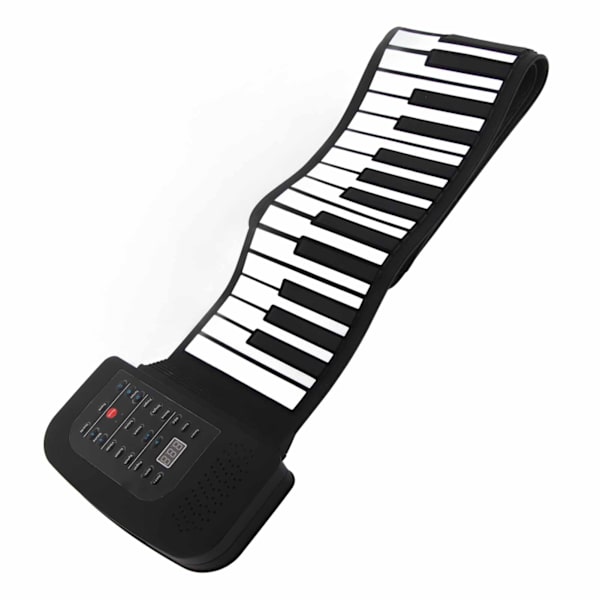 Rullepiano Silikon 88 Tangenter Roll Up Piano Keyboard Håndrulle Piano Uddannelsesmæssige Gaver