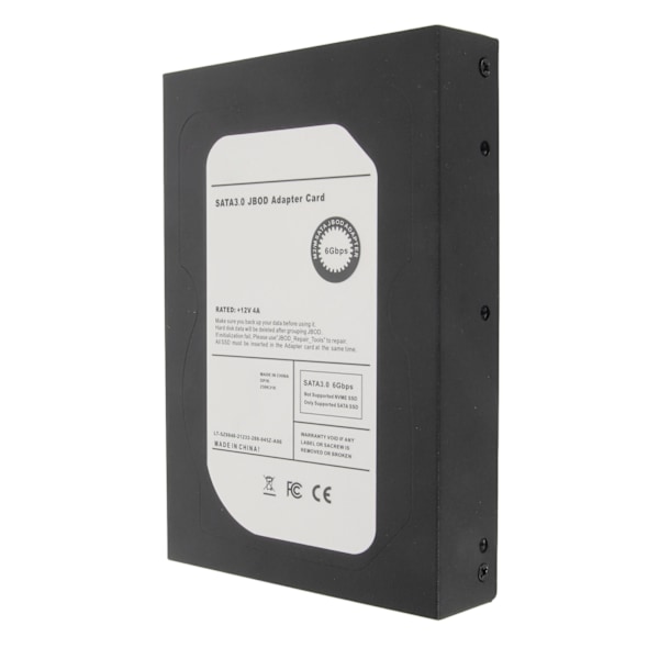 5-portinen M.2 SATA SSD - 3,5 tuuman SATA3.0-sovitin 6Gbps JBOD-kotelosovitin Win 7 8 10 11:lle 2230 2242 2260 2280 SSD:lle