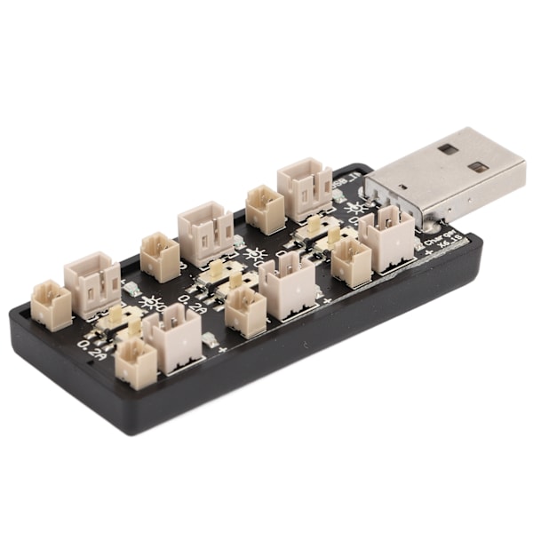 LiPo-batteri USB med 6 oberoende utgångar 3.7V/4.35V Smart laddningsverktyg för RC-modellleksak