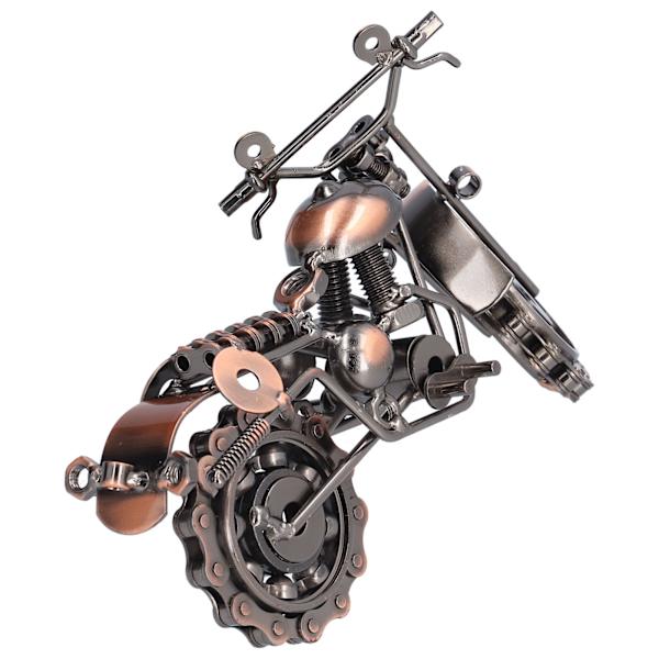 Motorsykkelpynt bronse retro stil jernkunstverk små dekkmodeller for hjemmeklubb