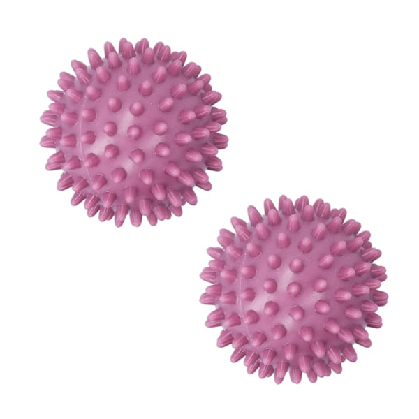 2ST PVC Vaskemaskinball for klær Gjenbrukbar Vask Tørk Skyllball