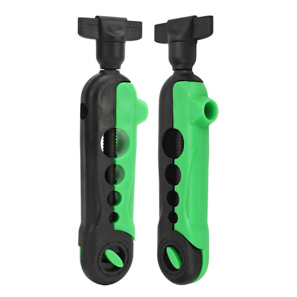 2 stk. Mini Line Spooler Bærbar Justerbar Fiskesnøre Spooler Fiskesnøre Winder Maskine Mini Spolereel Tilbehør Sort Grøn