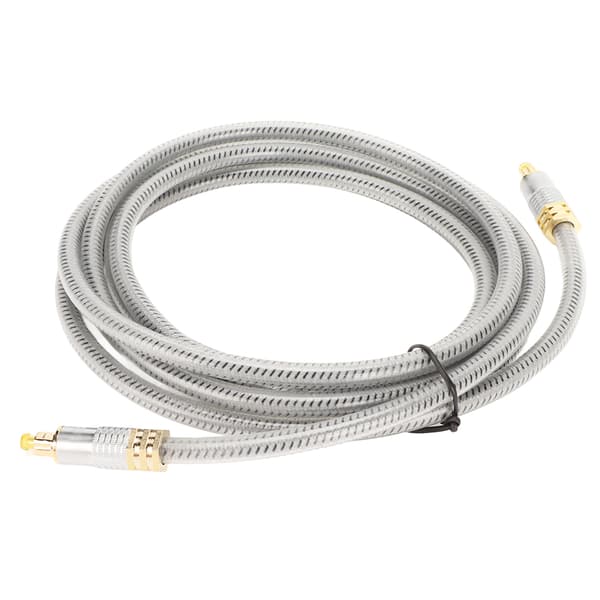 Optisk fiberkabel profesjonell 24K gullbelagt digital optisk fiberkabel for DVD CD-spiller TV-dekoder 1 meter