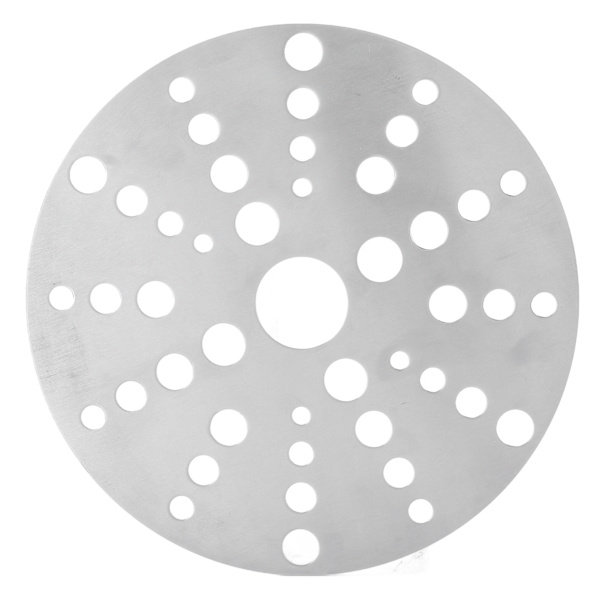 Värmespridare Rostfritt stål Induktionshäll omvandlarskiva för gasspis Glashäll Magnetisk kokkärl 18CM/7.09IN Diameter