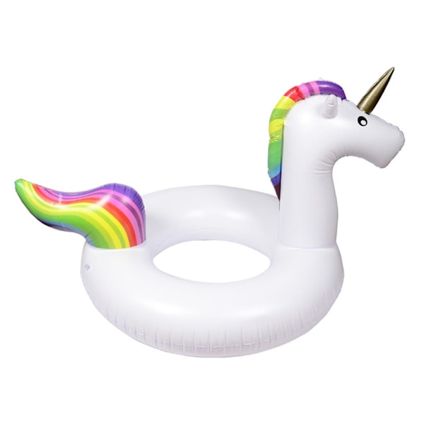 Uppblåsbar Cartoon Pool Float Simring PVC Pool Uppblåsbara Poolleksaker