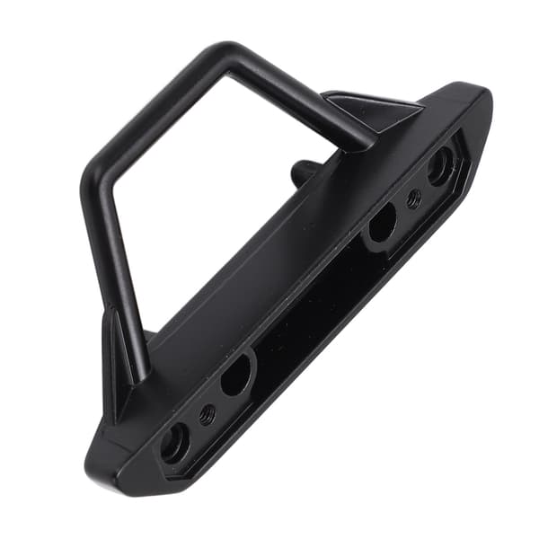RC Flat Front Bumper Bilbeskyttelse med 2 LED-forlykter for Axial SCX24 1/24 RC Bil Crawler