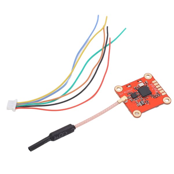 FPV 5.8G 40CH 25/200/500MW Justerbar Strøm Bildeoverføringssender for RC FPV Racing Drones
