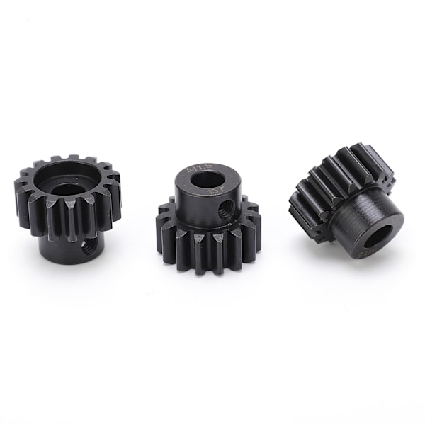 M1.5 teräksinen hammaspyörävaihde 1/5 1/6 RC:lle 15T teräksinen hammaspyörä 8 mm/0,3 tuuman sisäreiällä
