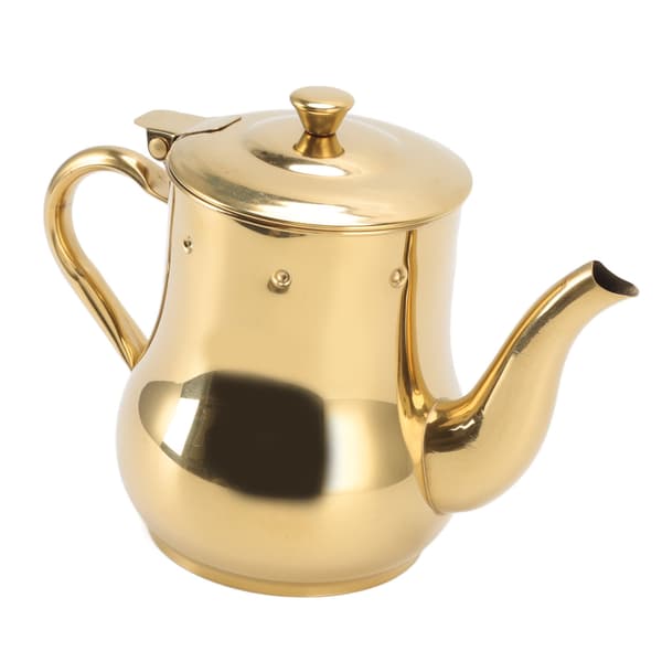 500 ml kaffe te kedel rustfrit stål krydderier indeholdende tekande Kompatibel med kaffe køkken guld