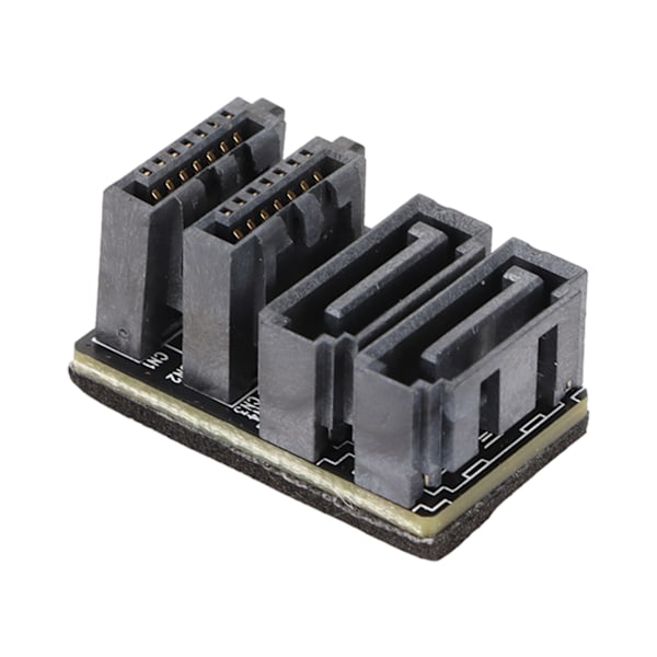 SATA 7-nastainen kaksoisliitäntä Molemmat puolet 90 astetta 180 astetta Ohjaus 12G Nopea Emolevy SATA 7-nastainen kaksoisadapter PH572:lle 180 astetta