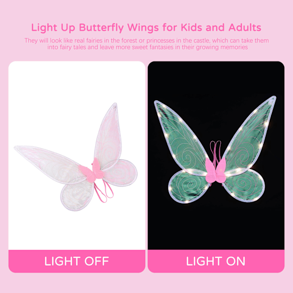 LED Fairy Toy Elektrisk Blanka färgglada Fairy Toys LED-lampor Färgglada