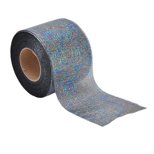 Symphony Ribbon Gradient Christmas Ribbon Roll DIY Hemlagad barnrosett Hårprydnad Tyll RollBlack