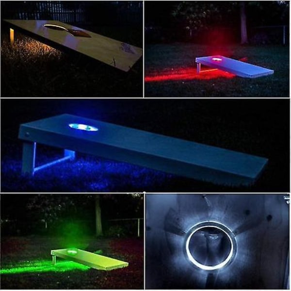 Cornhole Board Light 16 Color Change-2Pcs