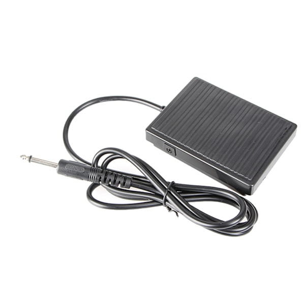 Universal Sustain-pedal med skridsikker gummimåtte Elektronisk fodpedal til klaver