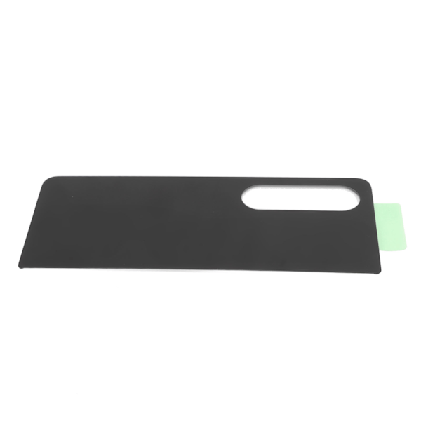Bagerste glas udskiftning bagerste glasbeskyttelse med forudinstalleret tape til Galaxy Z Fold 4 SM F936 5G Sort