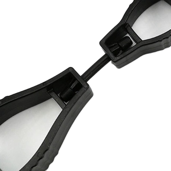 Handskar Clip Plast Anti Slip Hands Free Multifunktionell Bärbar Återanvändbar Handsk Clip Hållare Svart