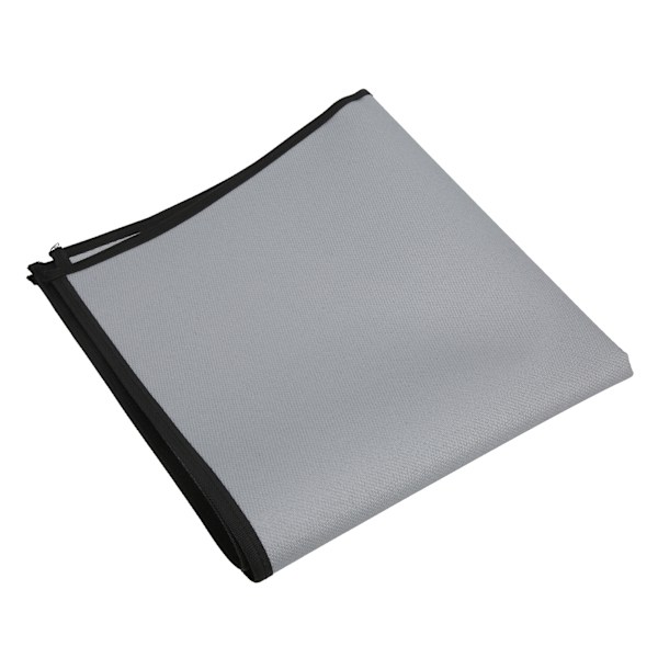 60x53cm rektangulär eldstadsdyna Grillmattor Däckskydd Bärbar Silikon Camping Brandsäker duk
