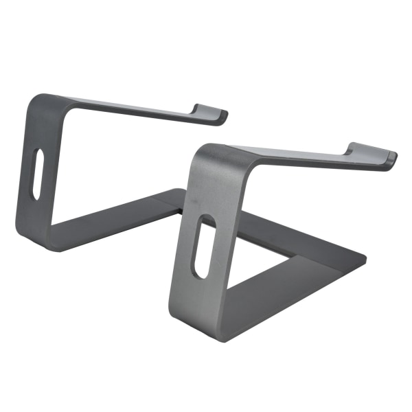 Bærbar computerstand i aluminiumslegering Bærbar computerstand Riser Desktop Metalbase Køleholder Space Grey