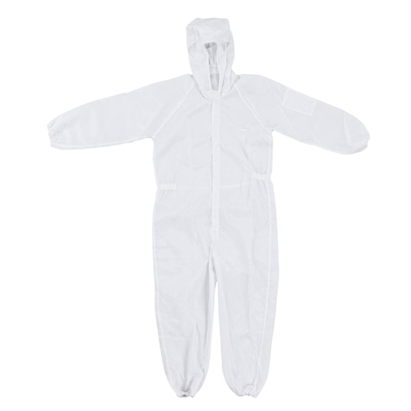 Skyddsoverall Polyester Statisk Beständig Dammtät Partikeltät Arbetskläder för SMT Workshop 2XL