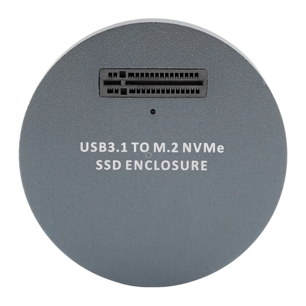 Hårddiskkabinett Adapterkabel NVME till USB3.1 Extern Gen2 Läsar SSD-omvandlare Grå