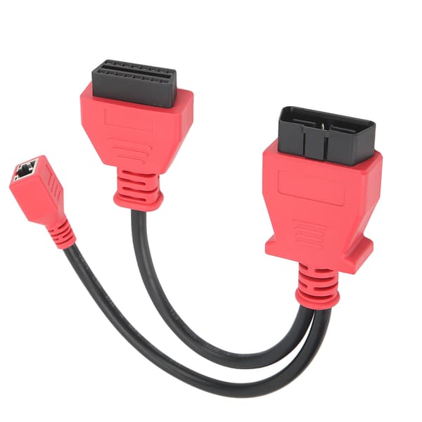 Programmeringskabelkontakt Ethernet OBD2-kabeladapter Kompatibel med Autel MS908 PRO MS908S PRO MaxiSys Elite IM608 Kompatibel med F-chassi