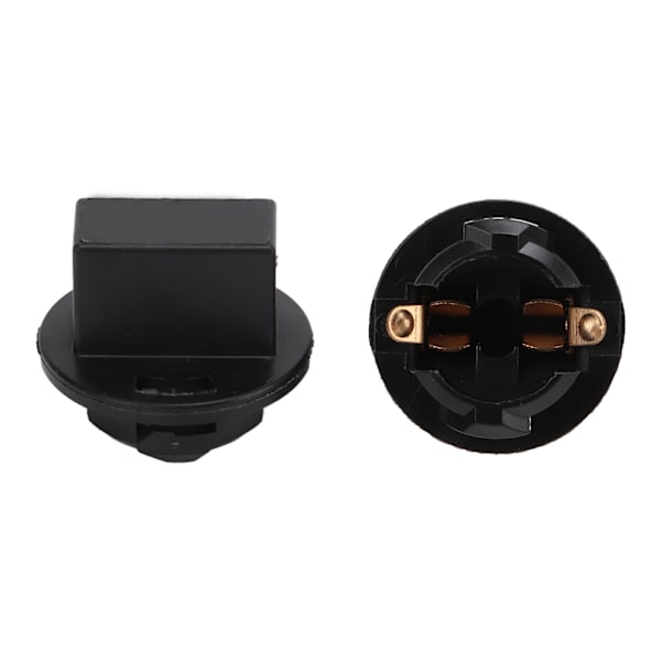 2ST T10 194 Glødelampesockel Twist Lock Wedge 12V Plug and Play for Instrument Side Marker Lights W5W 168