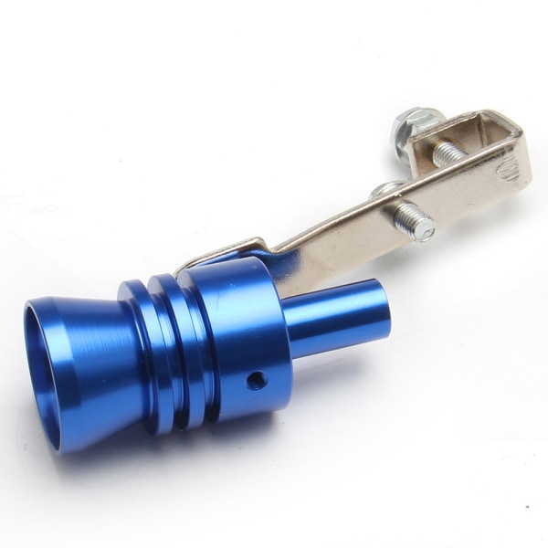 Blå eksos falsk turbo fløyterør lyddemper avblåsingsventil Bov 1 PC-L