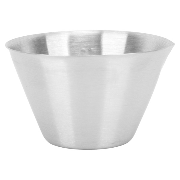 100ml 304 rostfritt stål kaffemätkopp Bärbar rostfri metallmätkopp för hemkafékontor Hotell Silver