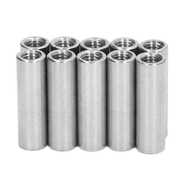 10 kpl sisäkkierteinen liitäntämutteri M8 X 1,25 12 L40 mm pyöreä muoto liitäntämutteri Sarja liitäntää varten