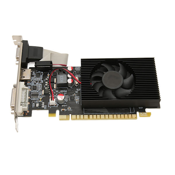 Työpöytägrafiikkakortti 4GB DDR3 128bit 700/1400MHz DVI HD VGA PCI Express X16 3.0 Peligrafiikkakort tietokoneen koteloon