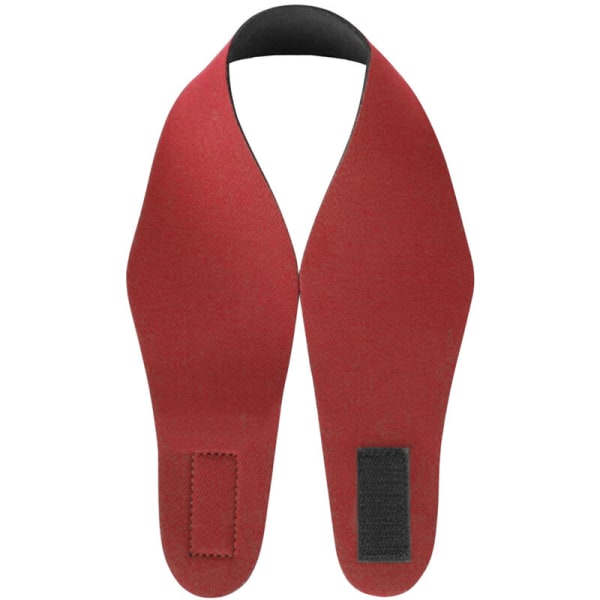 Simpannband i neopren Hörselskyddsband Svettband för simning, surfing, modell: röd S