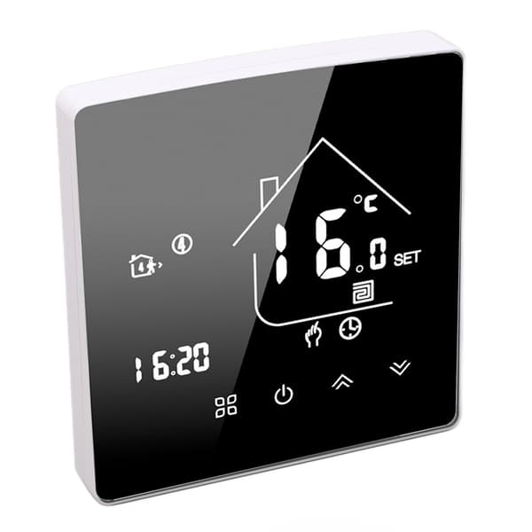 WiFi Smart Termostat 7 dagers programmerbar termostat med APP Stemmestyring Berøringsskjerm 95‑240V