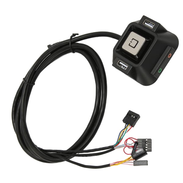PC Power Switch 1,2 m Langt USB Interface Extension Plug and Play Nem Betjening PC Power Knap til Stationær Computer
