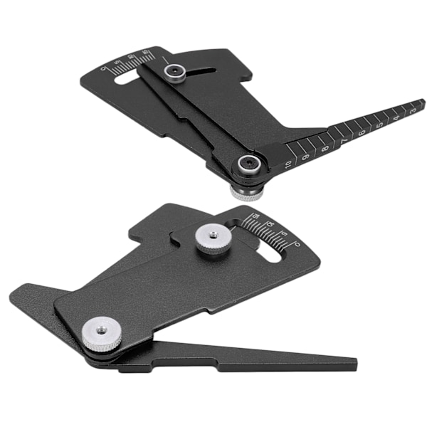 Korsnycklar Underhåll Stort Hylsverktyg Hex Multifunktion RC Bil 4WD Positioneringslinjal Kit Svart
