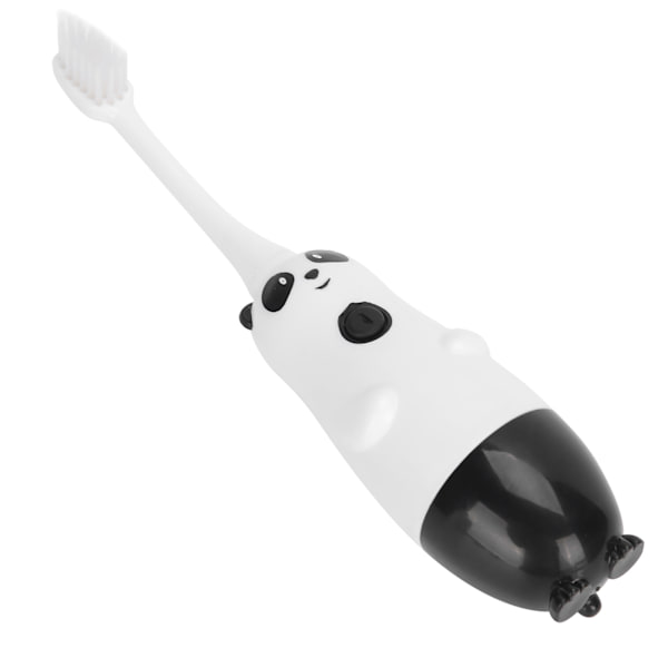 Sonic elektrisk tandborste mjukt hår Pandamönster Tandrengöring för 2-12 år gamla barn