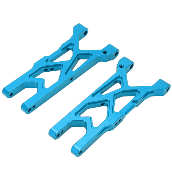 2 stk. forreste opphengsarmer Aluminiumlegering Erstatning forreste nedre arm for ARRMA 1/10 fjernstyrt bil Blå