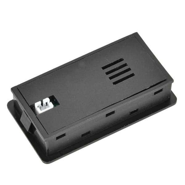 LCD Digital Voltmeter Medium Portabel Batterispänningsutrustning Industriellt Verktyg DC 10-100V(10-100V) Vit