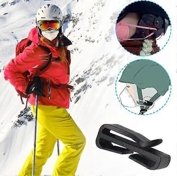 Ski Chuck Kypäräpidike Maskikoukku Suoja Kypärässä 8kpl