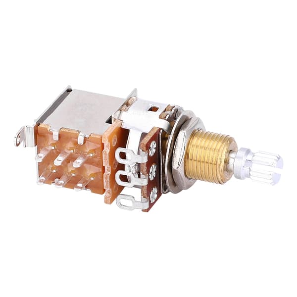 【NX】A500K sähkökitaran lineaarinen potentiometri Tone Pull Button Switch Pot Pickup Switch