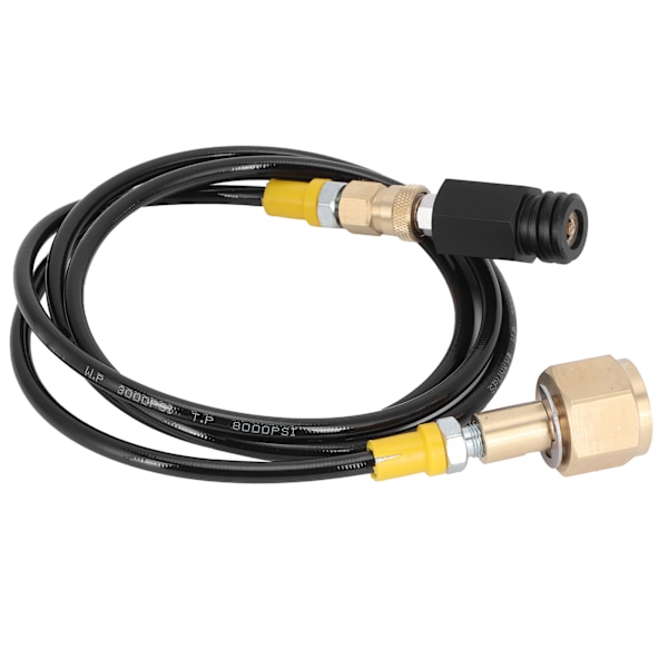 G5/8-14 CO2 Universal ekstern slange adapter 1,5 m Soda sort slange CO2-cylinderpåfyldningsadapter