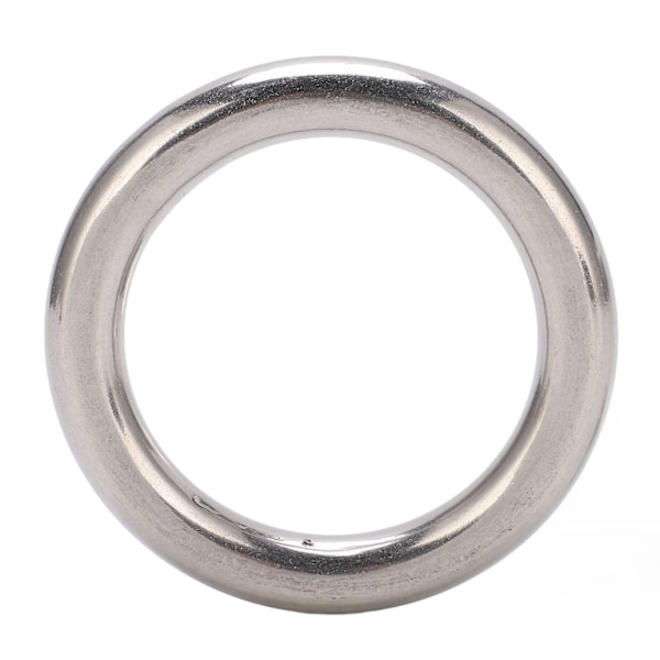 Svejses O-ring Rustfrit Stål Svejses Rund Ring til Navigationsdykning Hængekøjer og Tasker 10x50 mm