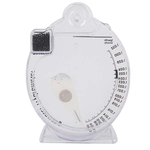 Havshydrometer Salinitet Specifik vikttest Saltvattenkoncentration Akvariumtestverktyg (HD T H018)